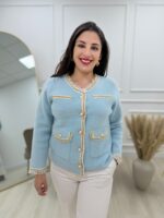 Chaqueta Chanel perla