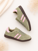 Zapatilla Verde/Rosa