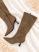 Bota Alta Taupe - Imagen 3